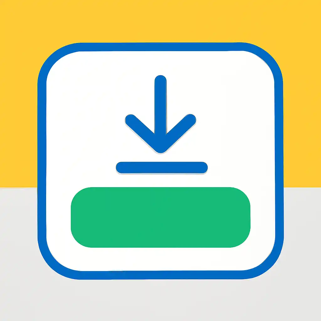 Close-up of button or form field for android apk install, 10cric