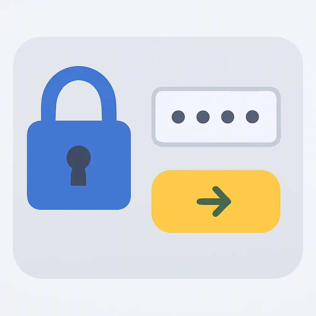 Close-up of button or form field for password reset, 10cric