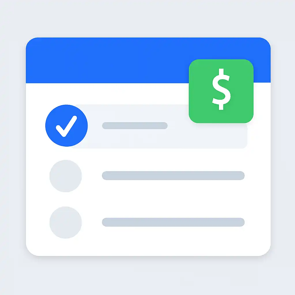 Close-up of button or form field for payout timings, 10cric